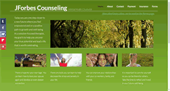 Desktop Screenshot of jforbescounseling.com